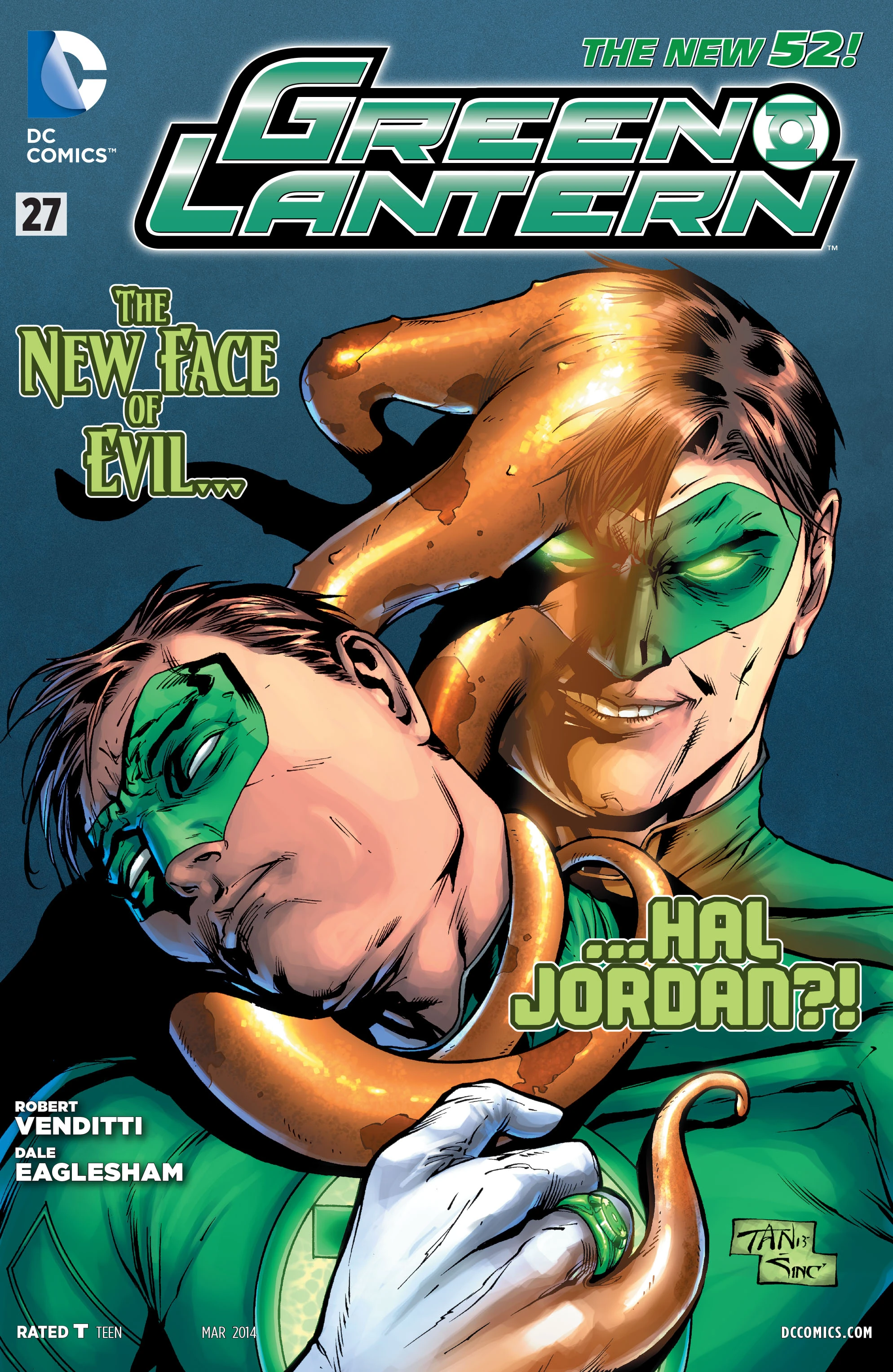 Green Lantern #27 (DC, 2014 — Cover A) cover
